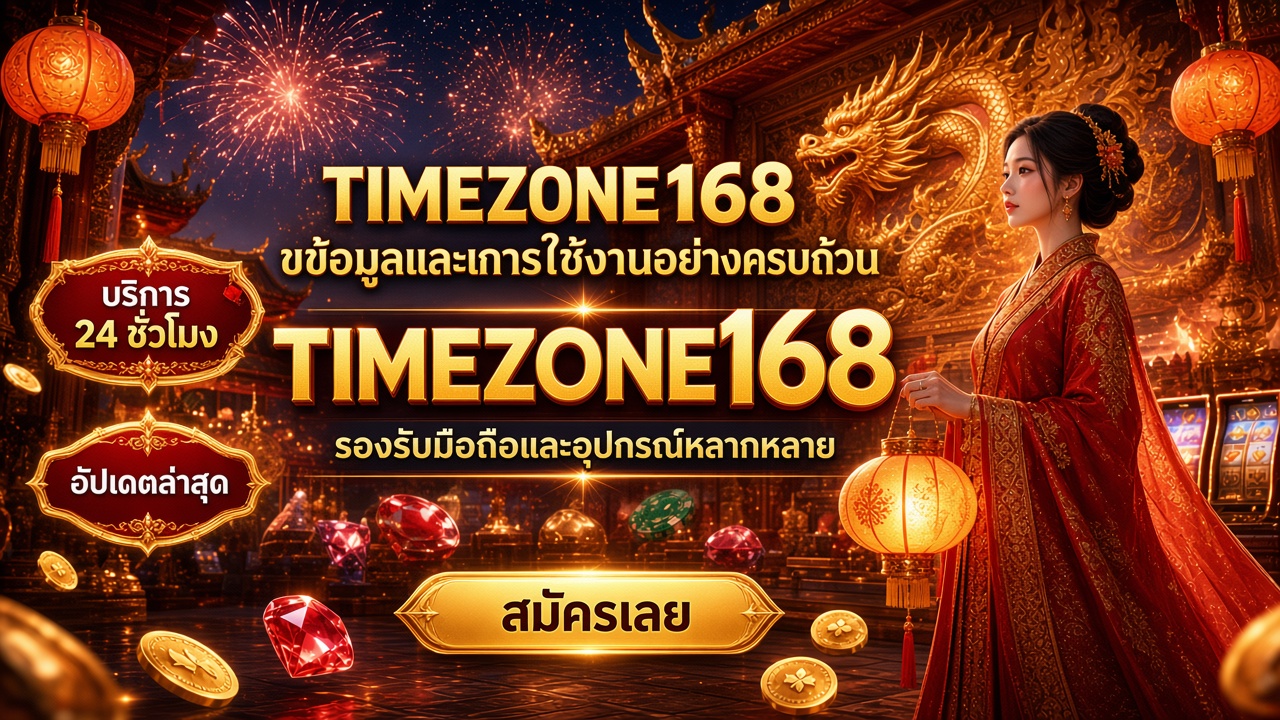 TIMEZONE168 ภาพประกอบบทความsupportบนมือถือ