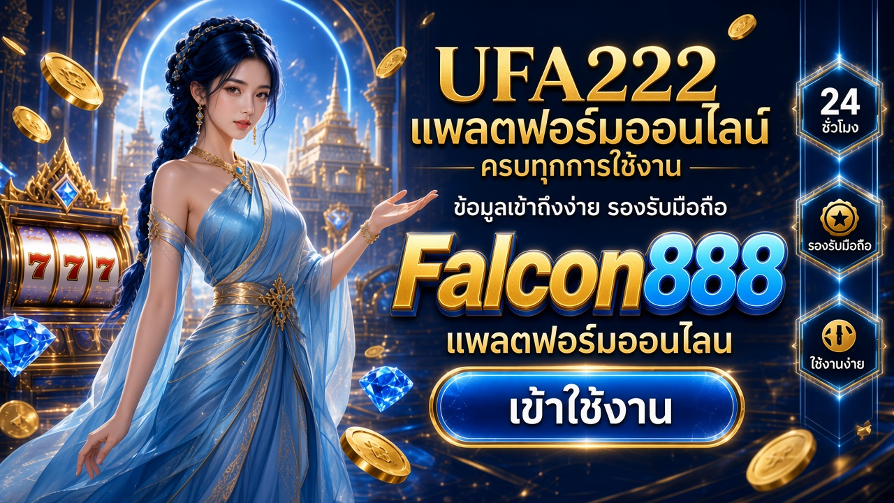 Falcon888 ภาพการ์ดแบรนด์สำหรับอ่านรายละเอียดบนมือถือ