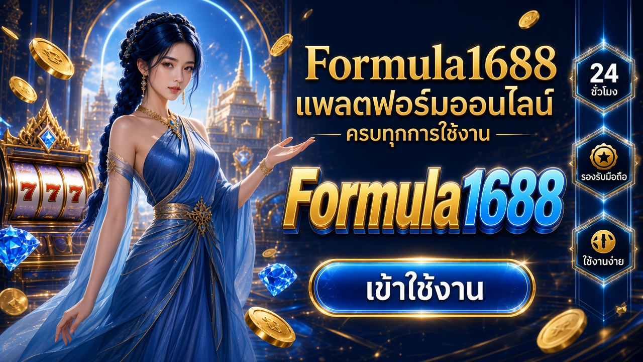 Formula1688 ภาพการ์ดแบรนด์สำหรับอ่านรายละเอียดบนมือถือ