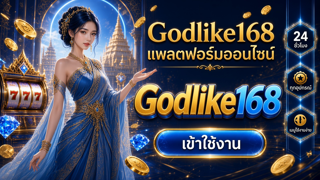 Godlike168 ภาพการ์ดแบรนด์สำหรับอ่านรายละเอียดบนมือถือ