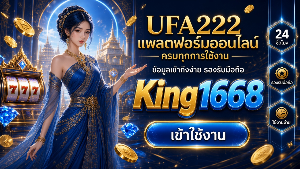 King1668 ภาพการ์ดแบรนด์สำหรับอ่านรายละเอียดบนมือถือ