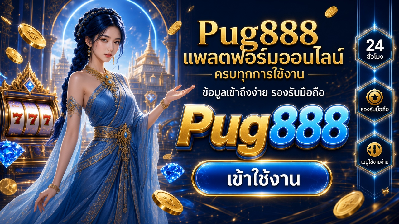 Pug888 ภาพการ์ดแบรนด์สำหรับอ่านรายละเอียดบนมือถือ