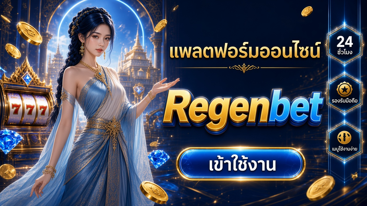 Regenbet ภาพการ์ดแบรนด์สำหรับอ่านรายละเอียดบนมือถือ
