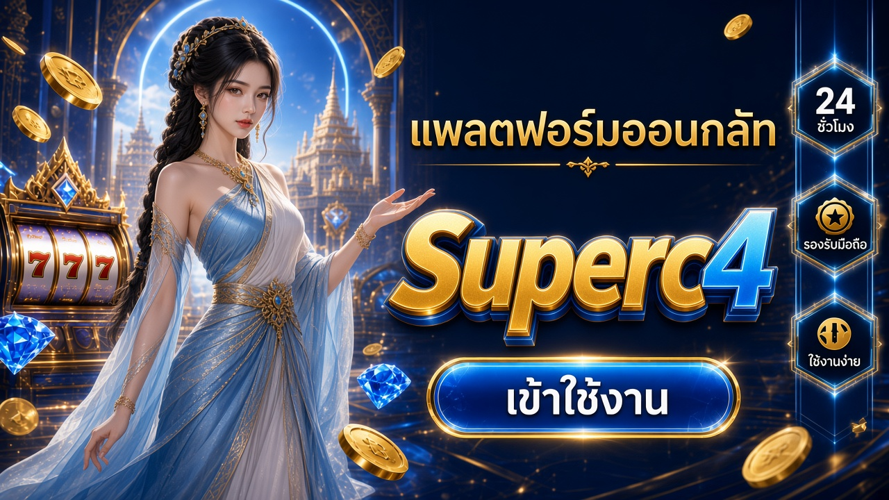 Superc4 ภาพการ์ดแบรนด์สำหรับอ่านรายละเอียดบนมือถือ