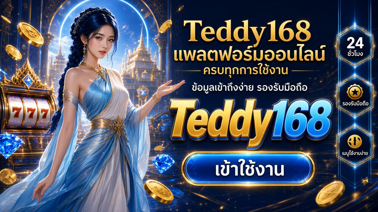 Teddy168 ภาพการ์ดแบรนด์สำหรับอ่านรายละเอียดบนมือถือ