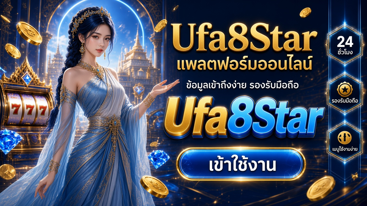 Ufa8Star ภาพการ์ดแบรนด์สำหรับอ่านรายละเอียดบนมือถือ Ufa8Star ภาพการ์ดแบรนด์สำหรับอ่านรายละเอียดบนมือถือ
